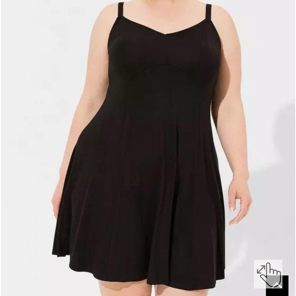 Torrid Black Mini Dress